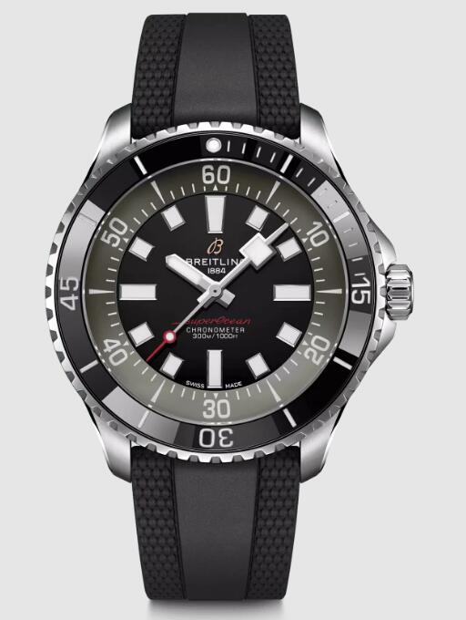 Review 2024 Breitling SuperOcean Automatic 44 Replica Watch A173765A1B1S1 - Click Image to Close